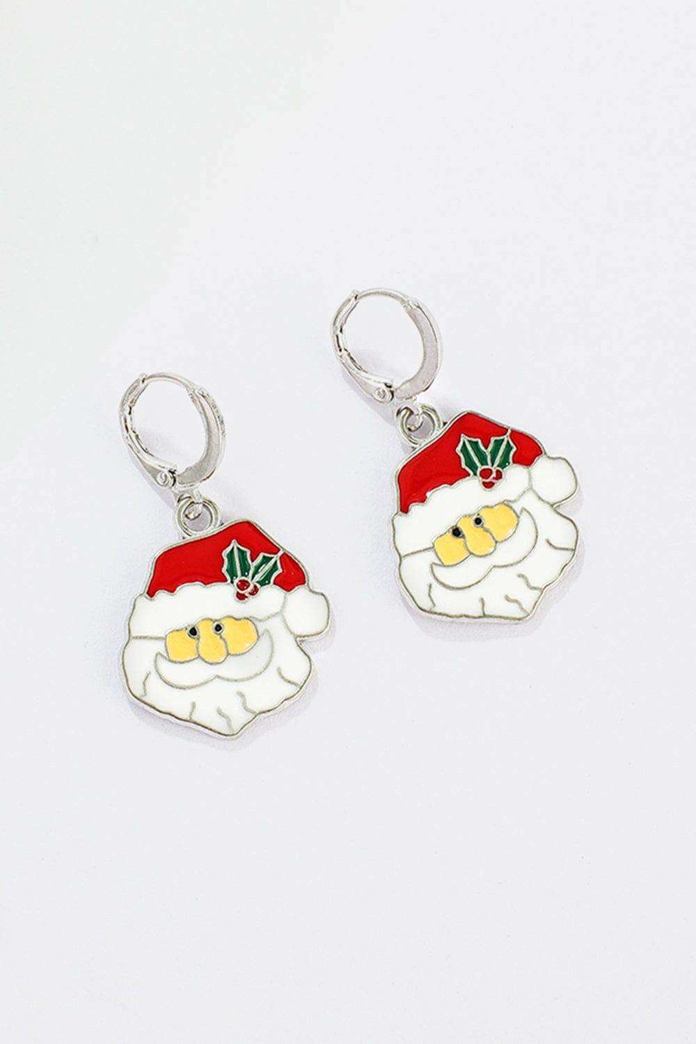 Christmas Theme Alloy Earrings - Trendsi - Flyclothing LLC