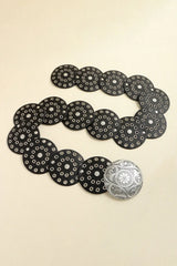 Vintage PU Leather Wide Belt - Trendsi - Flyclothing LLC