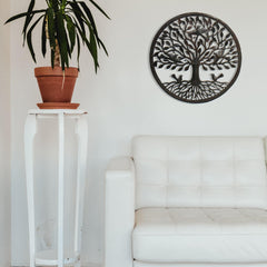 Birds on Roots Tree of Life Wall Art - Croix des Bouquets - Croix des Bouquets