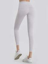 Wide Waistband Sports Leggings - Trendsi - Flyclothing LLC