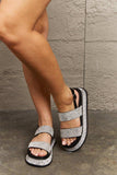 Qupid Shine On Platform Rhinestone Slingback Sandal - Trendsi - Flyclothing LLC