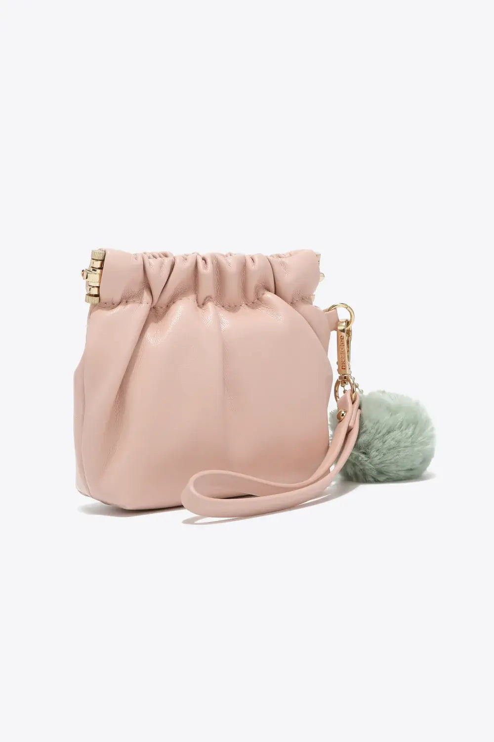 Nicole Lee USA Faux Leather Pouch - Trendsi - Flyclothing LLC