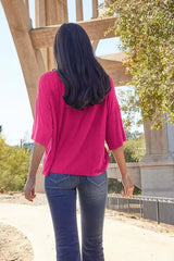 Basic Bae Full Size Round Neck Drop Shoulder T-Shirt - Trendsi - Flyclothing LLC