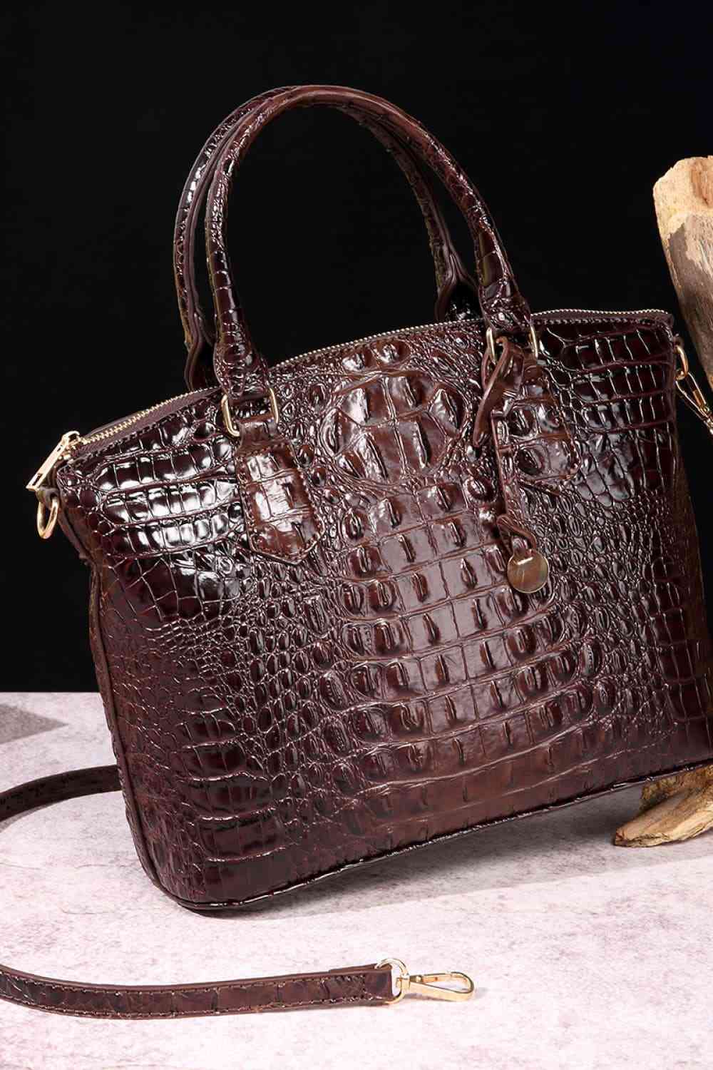 PU Leather Handbag - Trendsi - Flyclothing LLC