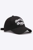 Embroidered Graphic Adjustable Baseball Cap - Trendsi - Flyclothing LLC