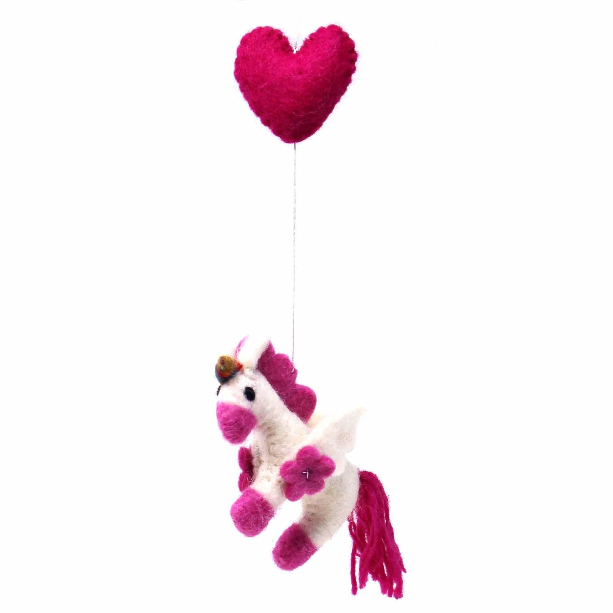Felt Unicorn Mobile - Global Groove - Global Groove