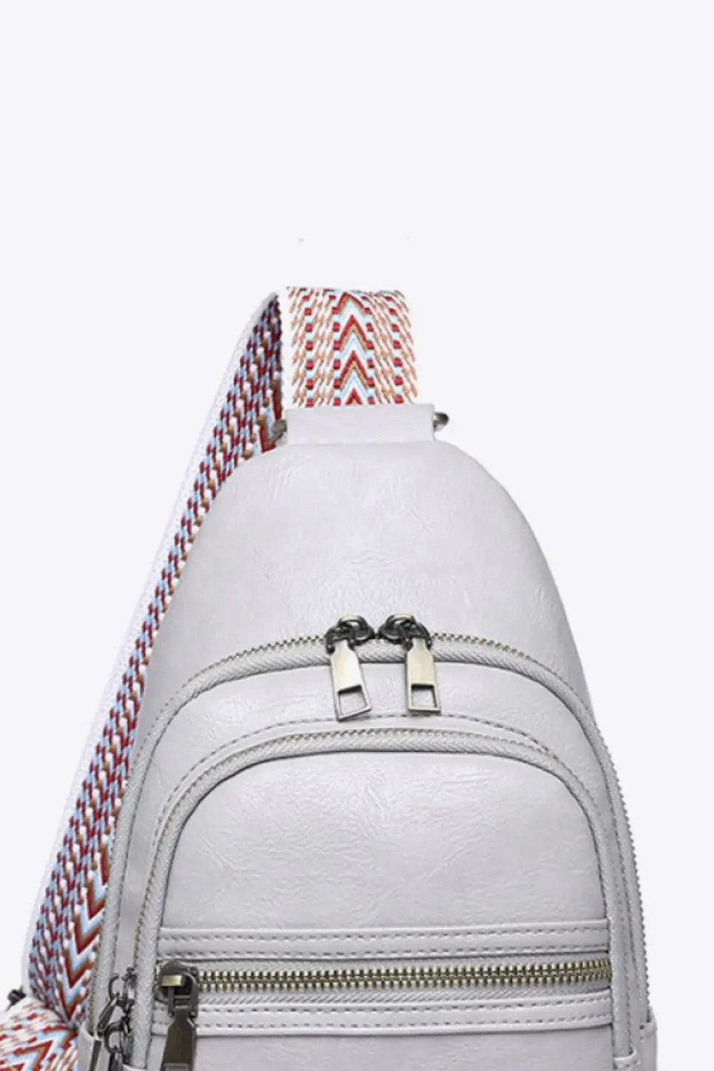 It's Your Time PU Leather Sling Bag - Trendsi - Flyclothing LLC
