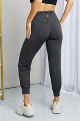 Leggings Depot Full Size Wide Waistband Cropped Joggers - Trendsi - Flyclothing LLC