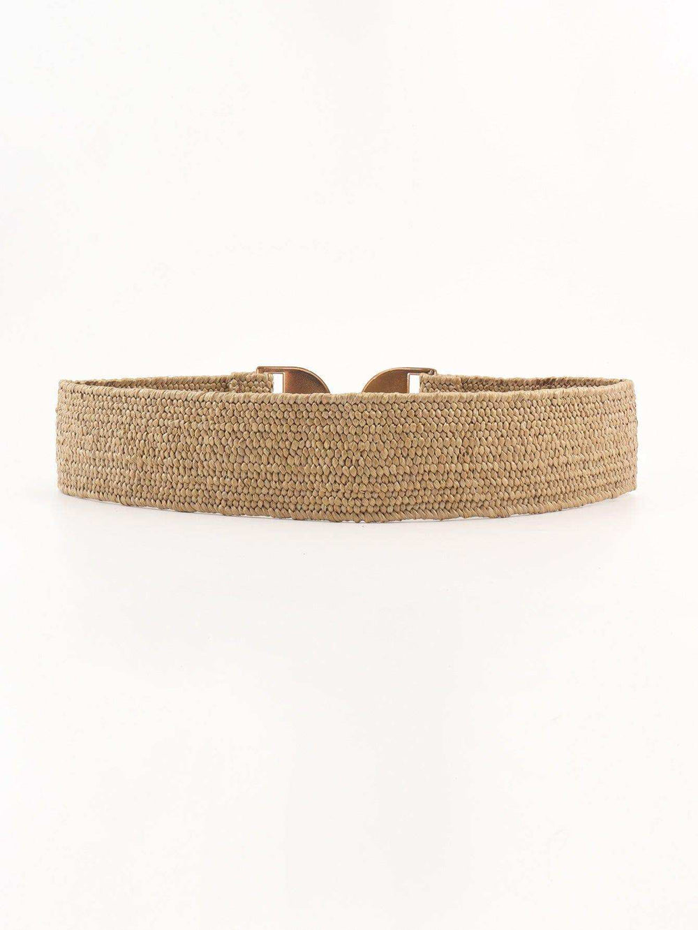 Alloy Buckle Elastic Belt - Trendsi - Flyclothing LLC