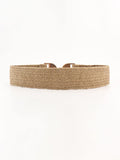 Alloy Buckle Elastic Belt - Trendsi