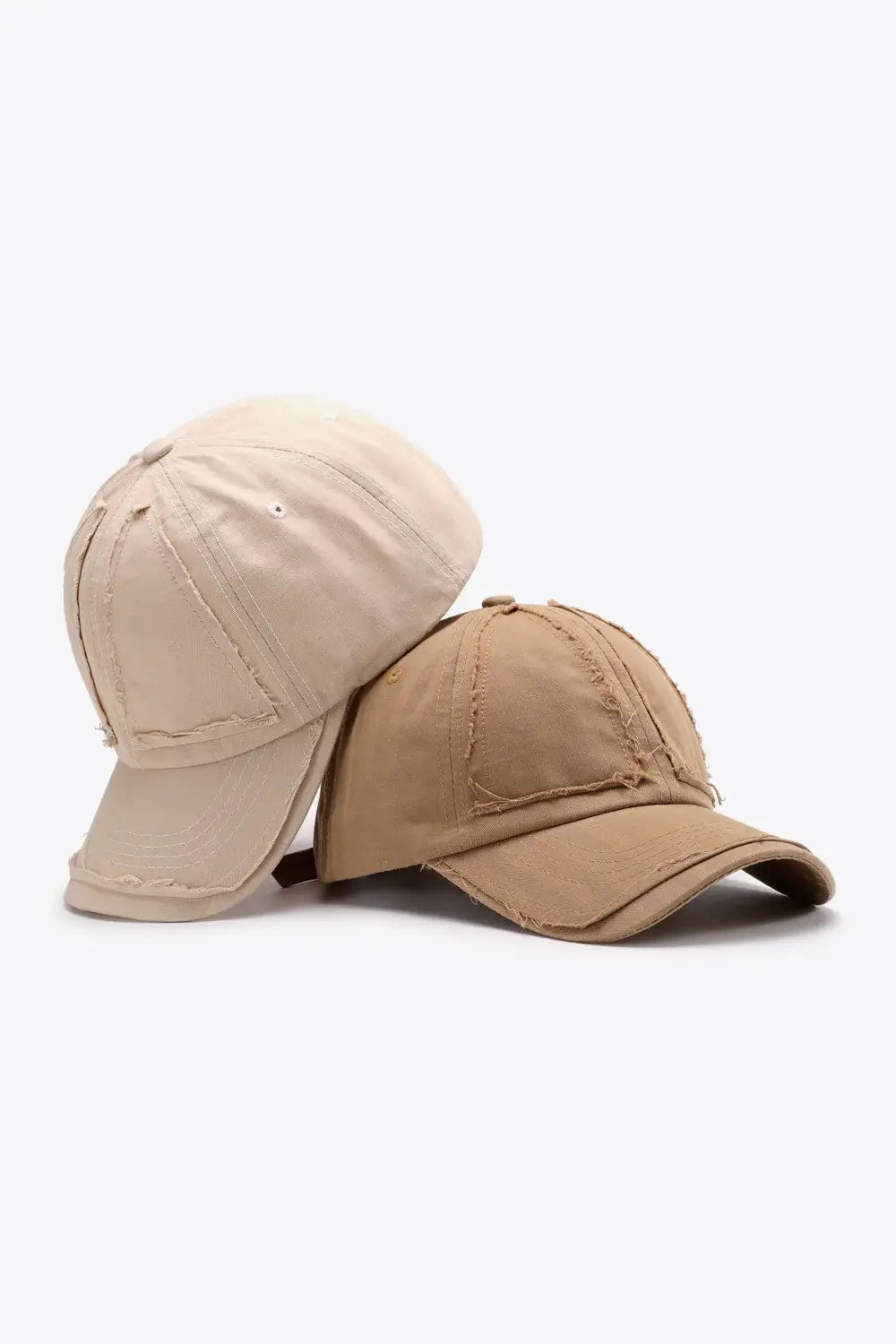 Distressed Adjustable Baseball Cap - Trendsi - Flyclothing LLC