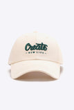 CREATE NEW LIFE Adjustable Cotton Baseball Cap - Trendsi - Flyclothing LLC
