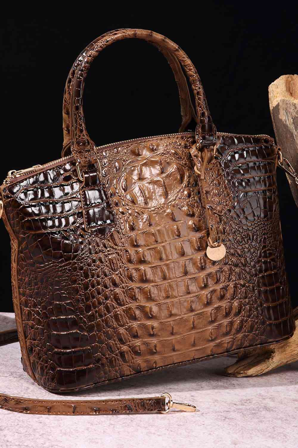 PU Leather Handbag - Trendsi - Flyclothing LLC
