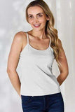 Basic Bae Full Size Round Neck Slim Cami - Trendsi - Flyclothing LLC