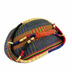 Bolga Market Basket, Large - Mixed Colors - Gitzell