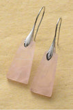 Handmade Geometrical Shape Natural Stone Dangle Earrings - Trendsi - Flyclothing LLC