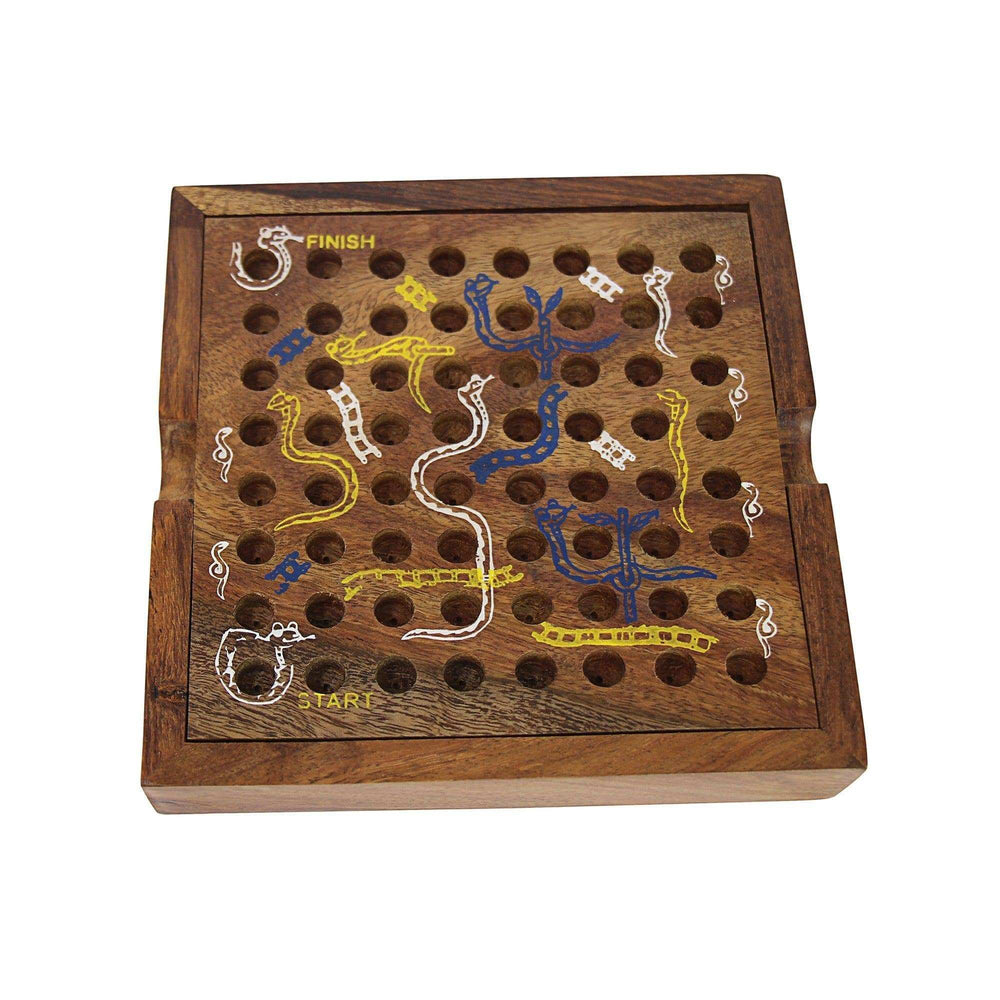 Handmade Snake and Ladders Game - Asha Handicrafts - Flyclothing LLC