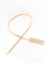 Knot Buckle Metal Belt - Trendsi - Flyclothing LLC