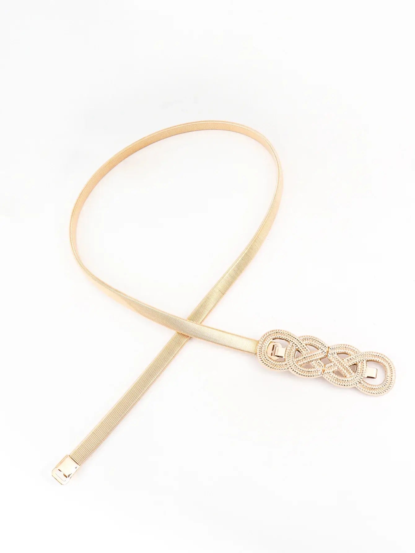 Knot Buckle Metal Belt - Trendsi - Flyclothing LLC