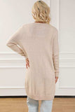Pocketed Long Sleeve Cardigan - Trendsi - Flyclothing LLC