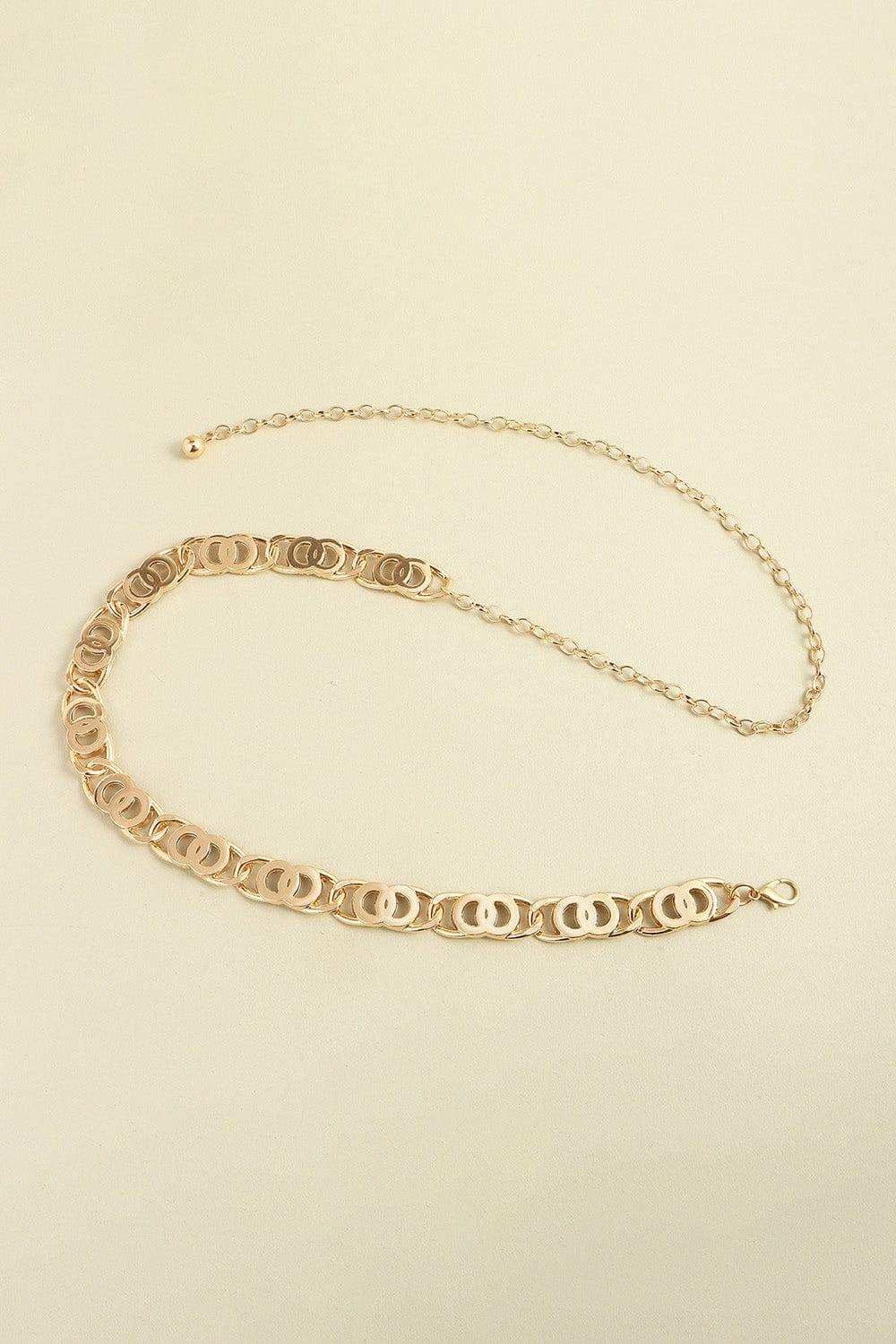 Alloy Lobster Clasp Belt - Trendsi - Flyclothing LLC