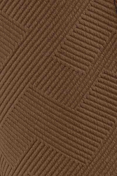 Double Take Full Size Texture Long Sleeve Top and Drawstring Shorts Set - Trendsi - Flyclothing LLC