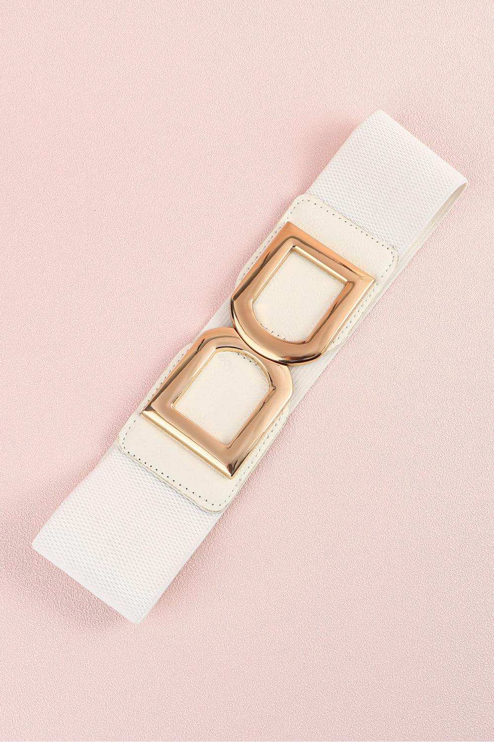 Double D Buckle PU Belt - Trendsi - Flyclothing LLC