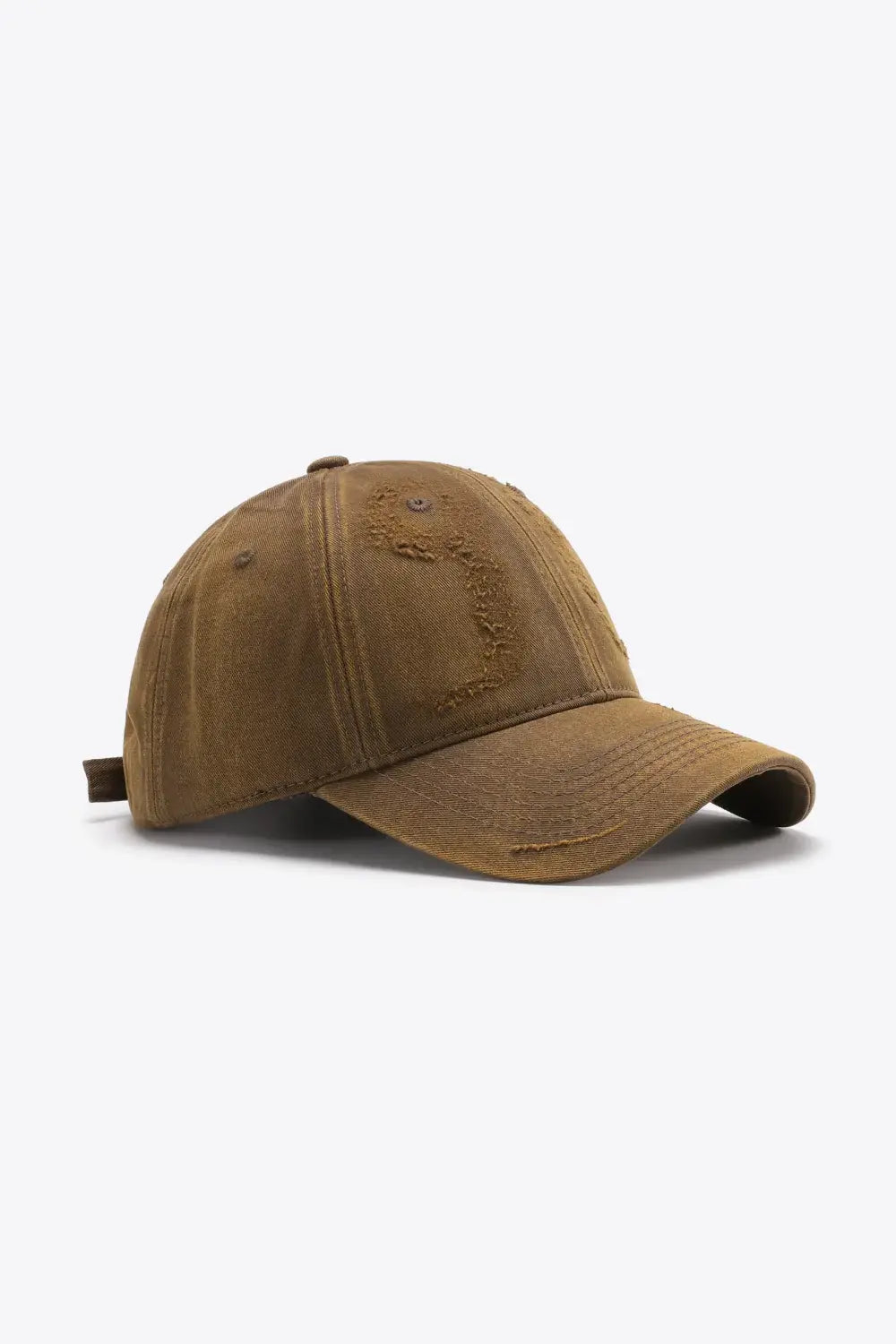 Distressed Adjustable Baseball Cap - Trendsi - Flyclothing LLC