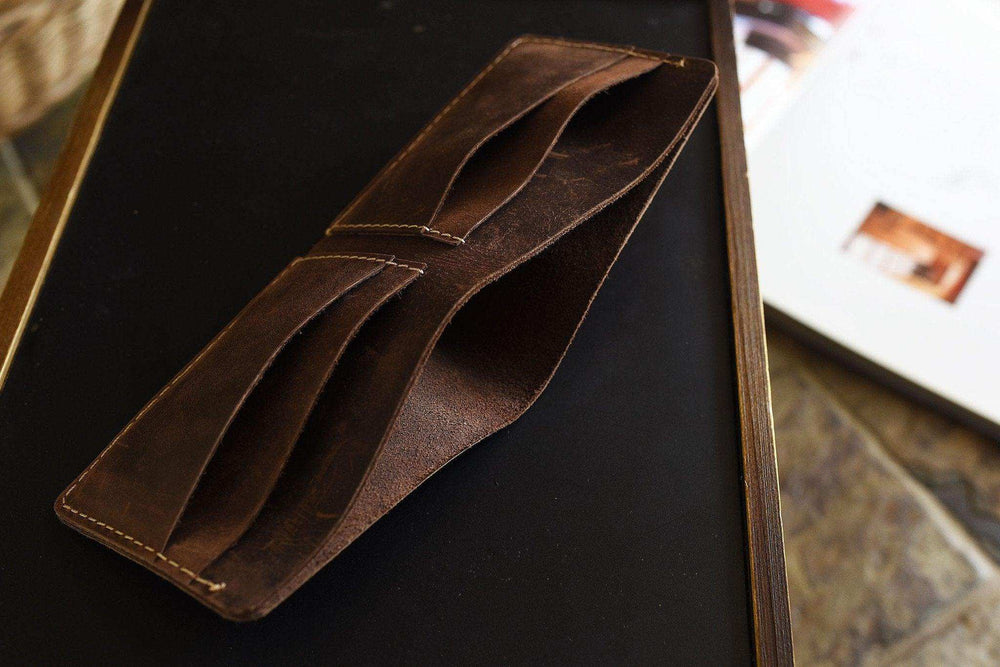 Kiko Leather Straight Cut Bifold - Kiko - Flyclothing LLC