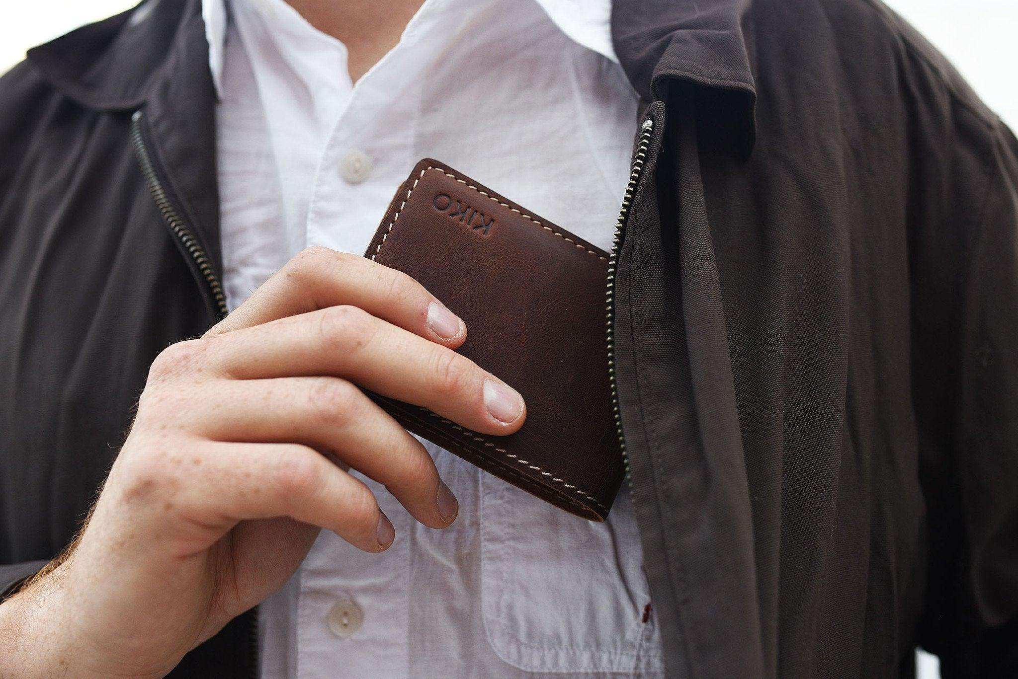 Kiko Leather Coin Bifold - Kiko - Flyclothing LLC