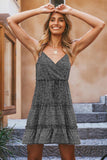 Ditsy Floral Spaghetti Strap Dress - Trendsi