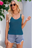 Openwork Knit Cami - Trendsi