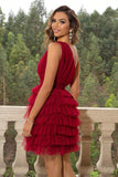 One-Shoulder Sleeveless Dress - Trendsi