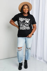 mineB Full Size DESERT DREAMER Graphic Tee - Trendsi - Flyclothing LLC