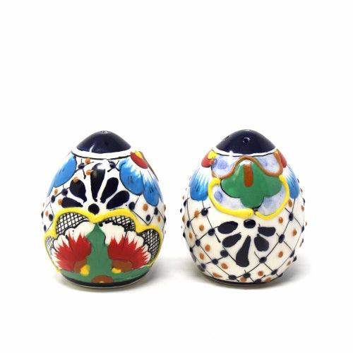Encantada Handmade Pottery Spice Shakers, Dots & Flowers - Encantada - Flyclothing LLC