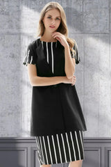 One-Button Sleeveless Longline Blazer - Trendsi - Flyclothing LLC