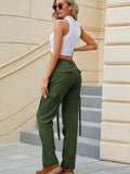 Mid-Rise Waist Straight Jeans with Pockets - Trendsi - Flyclothing LLC
