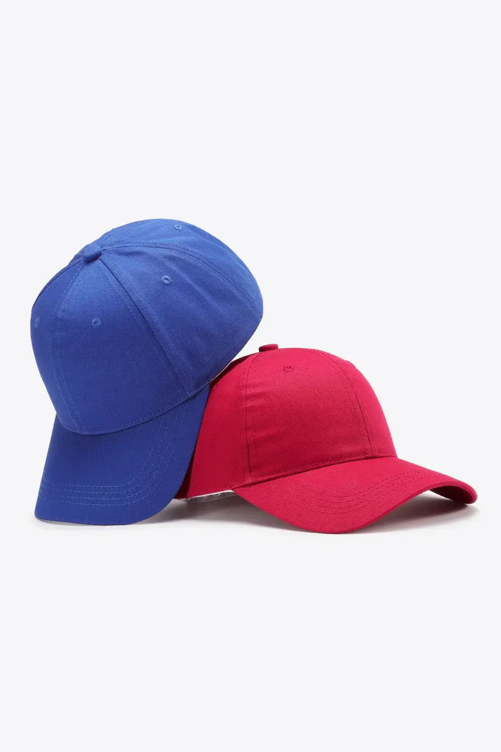Plain Adjustable Cotton Baseball Cap - Trendsi - Flyclothing LLC