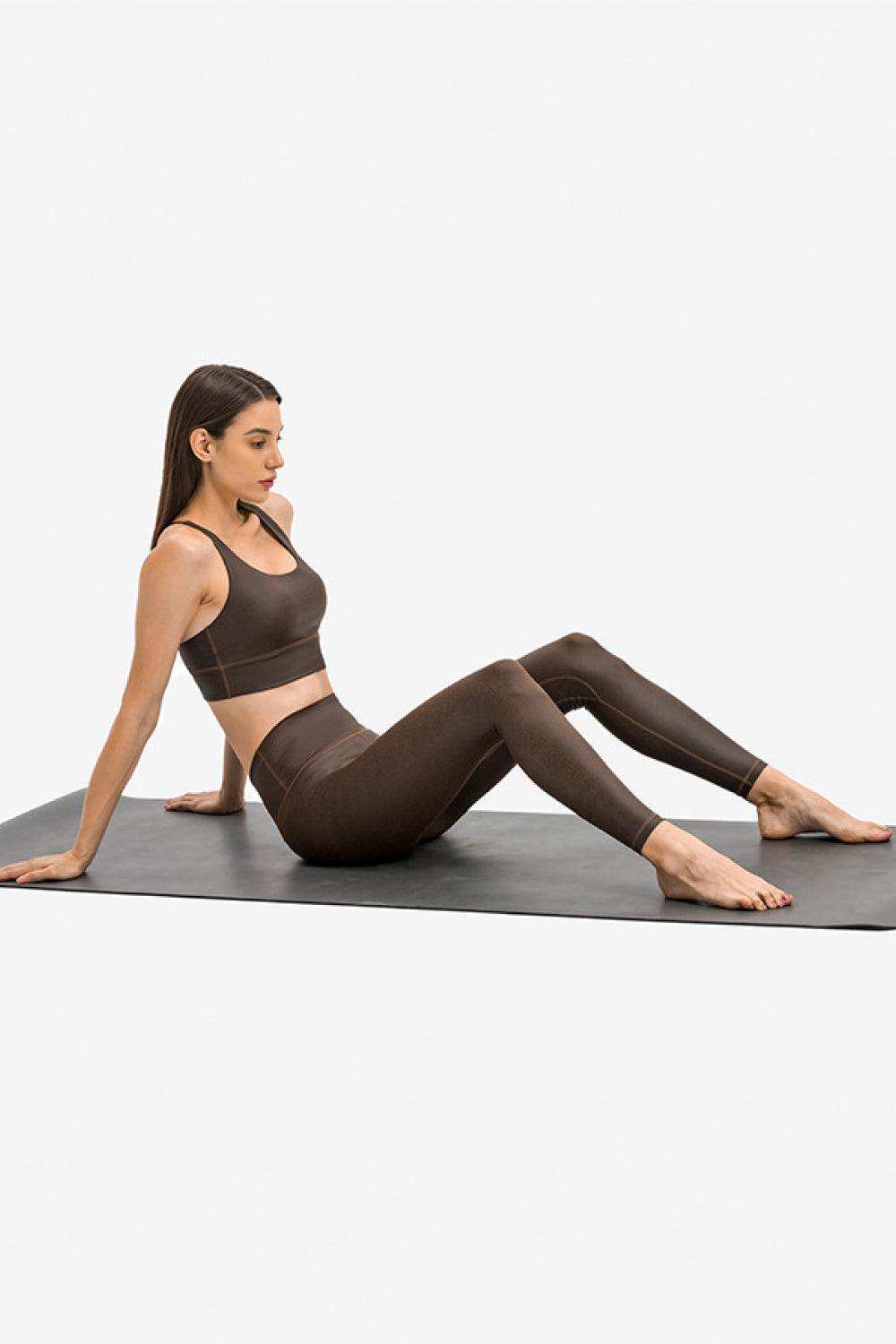 Invisible Pocket Sports Leggings - Trendsi - Flyclothing LLC