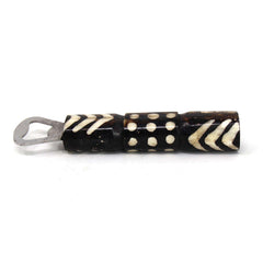 African Batik Bone Bottle Opener, Mixed Designs - Jedando