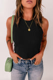 Round Neck Tank Top - Trendsi