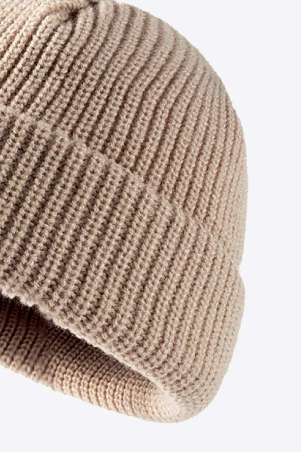 Calling For Winter Rib-Knit Beanie - Trendsi - Flyclothing LLC