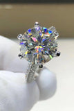 5 Carat  Moissanite 6-Prong Ring - Trendsi
