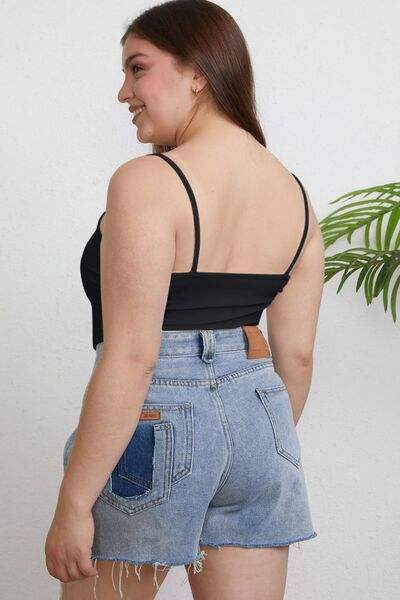 Basic Bae Full Size Round Neck Slim Cami - Trendsi - Flyclothing LLC