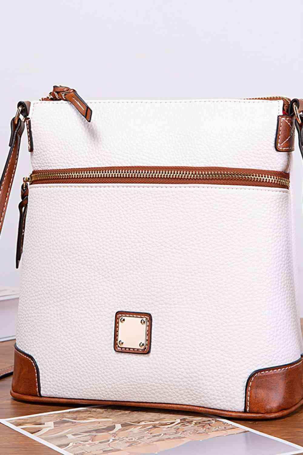 PU Leather Crossbody Bag - Trendsi - Flyclothing LLC
