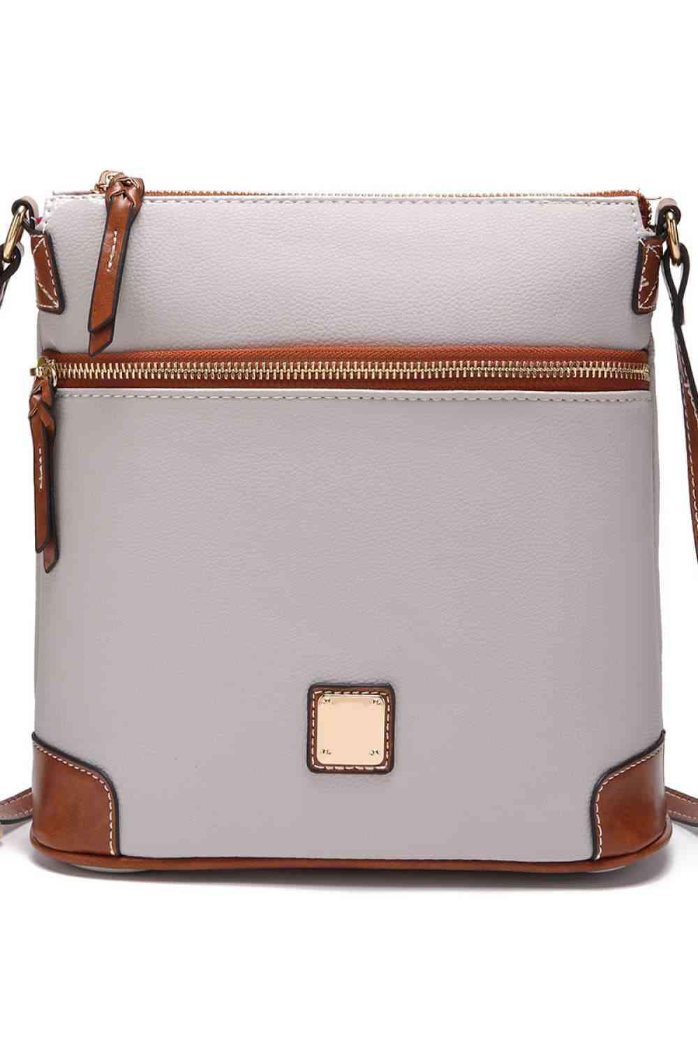 PU Leather Crossbody Bag - Trendsi