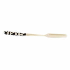 Long Batik Bone Appetizer Forks, Set of 2 - Jedando