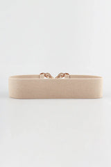 Zinc Alloy Buckle Elastic Belt - Trendsi - Flyclothing LLC