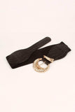 Shell Alloy Buckle Elastic Belt - Trendsi - Flyclothing LLC