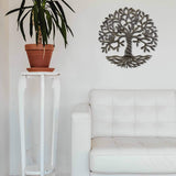 Twisted Tree of Life Metal Wall Art - Croix des Bouquets - Croix des Bouquets - Flyclothing LLC
